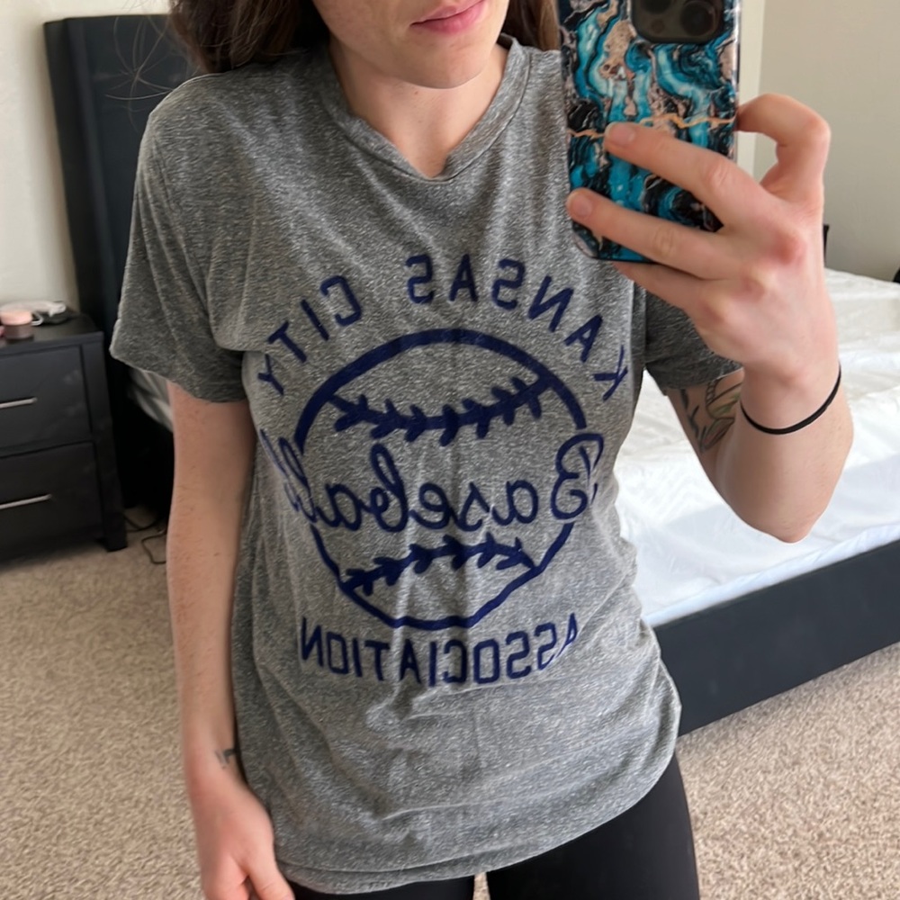 Kansas City royals velvet t shirt